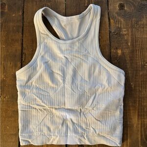 Lululemon Ebb to Street Cropped Racerback Tank Top